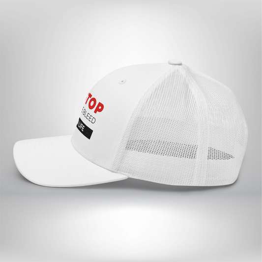 Boné Americano com Tela - Stop the Bleed