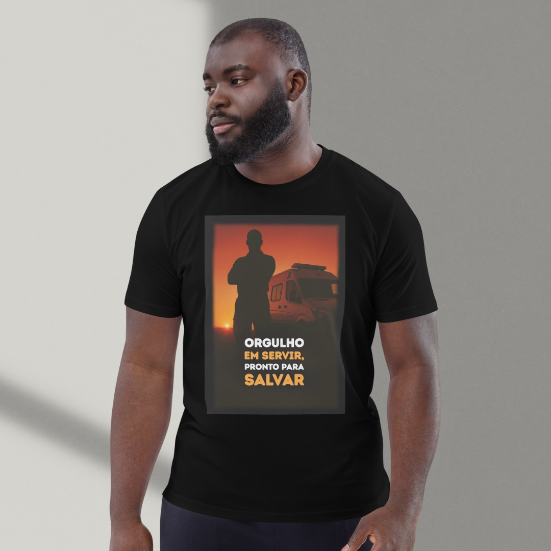 Camisa - Orgulho em servir, pronto para salvar