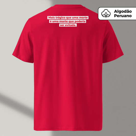 Camisa (Vermelha) - Stop the Bleed