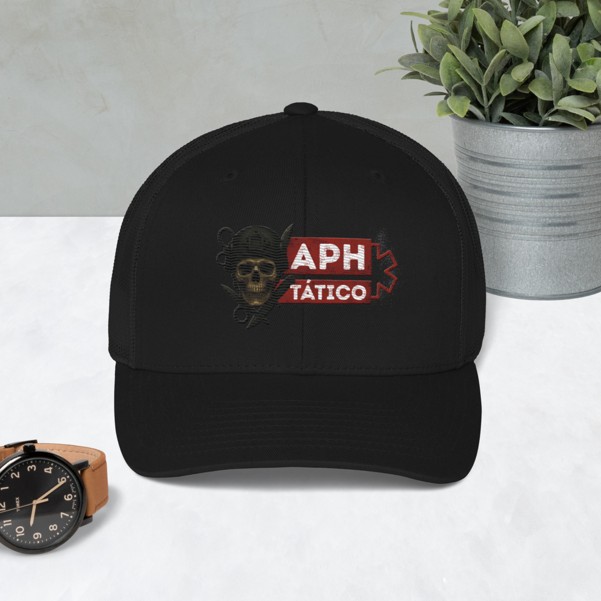 Boné Americano com Tela - APH Tático