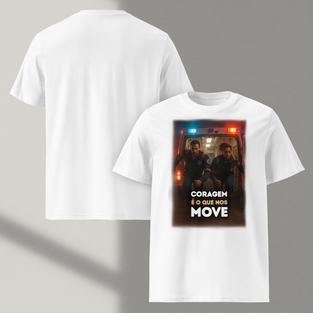 Camisa - Coragem é o que nos move