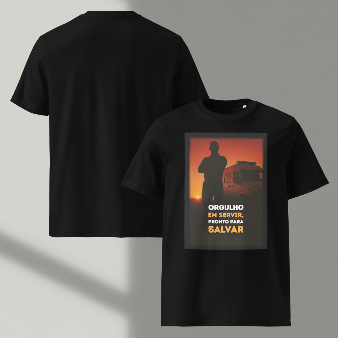 Camisa - Orgulho em servir, pronto para salvar