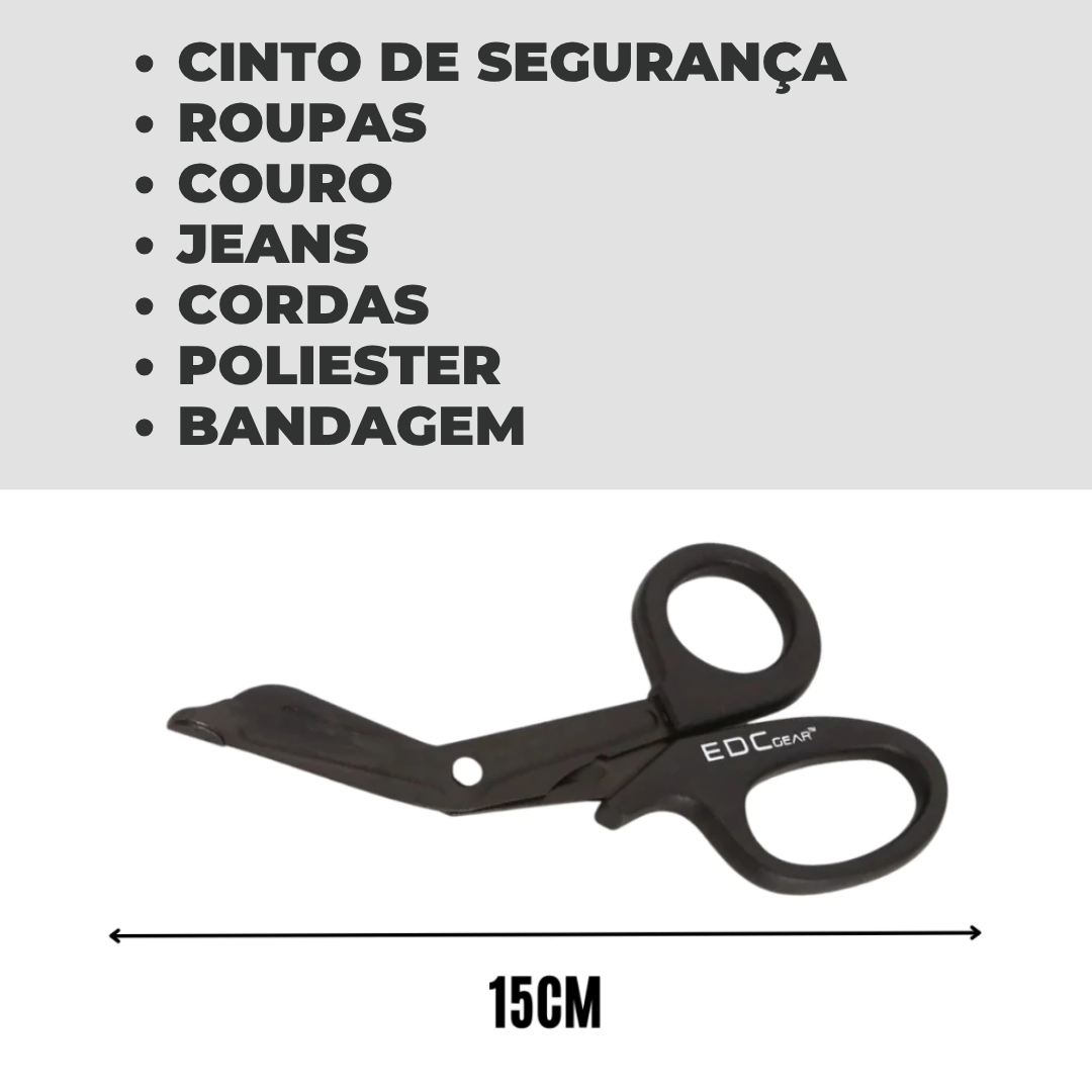 Tesoura Ponta Romba