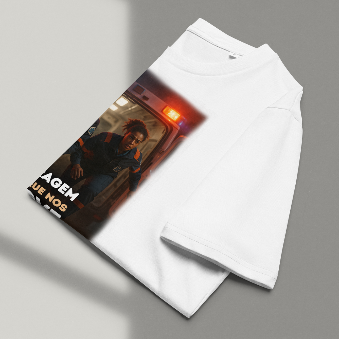 Camisa - Coragem é o que nos move