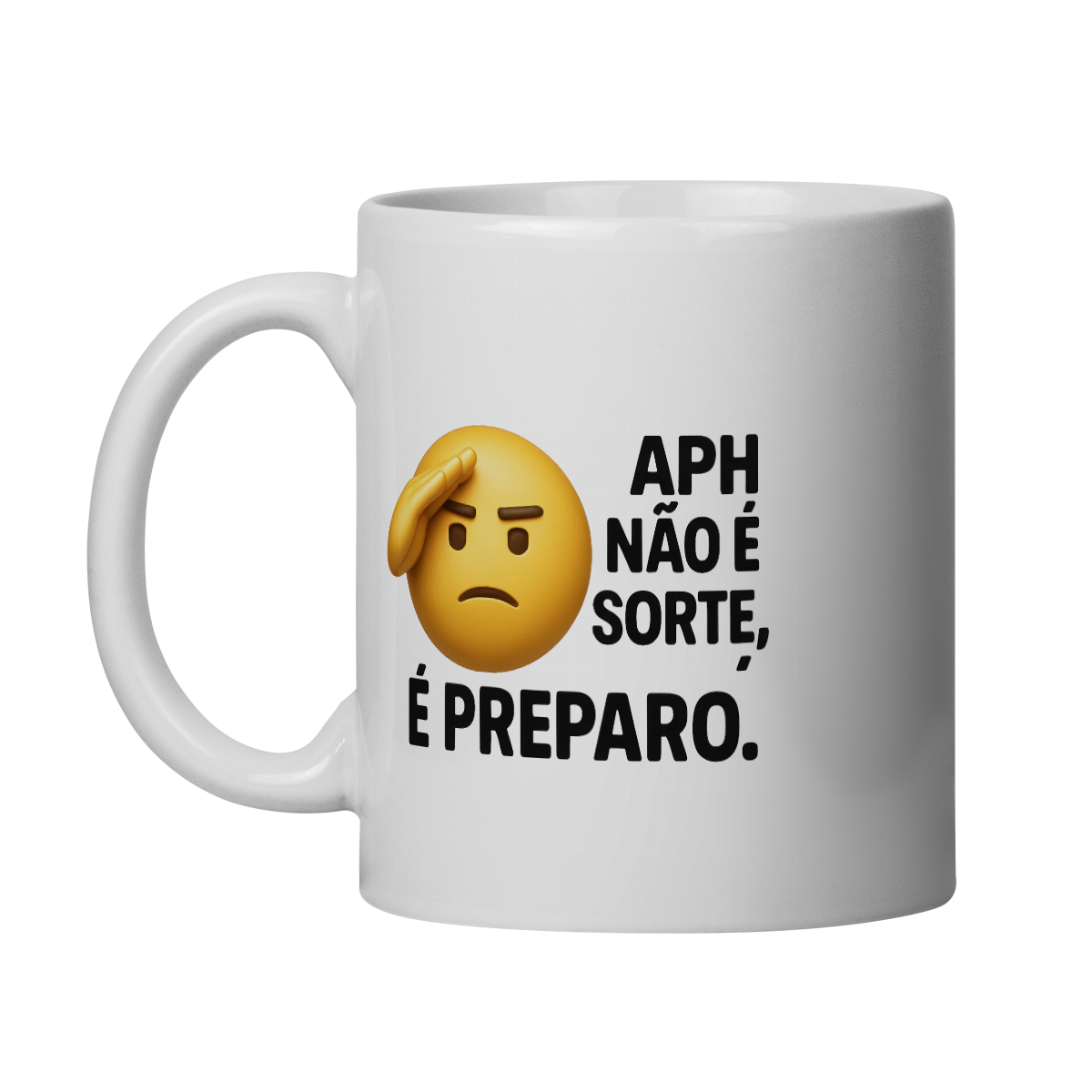Xícara - APH não é sorte, é preparo