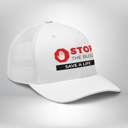Boné Americano com Tela - Stop the Bleed