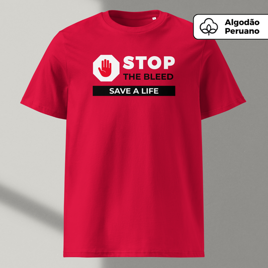 Camisa (Vermelha) - Stop the Bleed