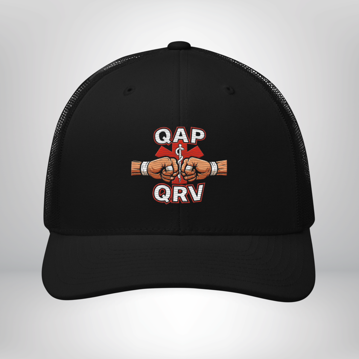 Boné Americano com Tela - QAP | QRV
