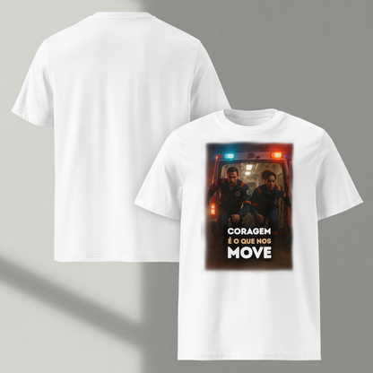 Camisa - Coragem é o que nos move
