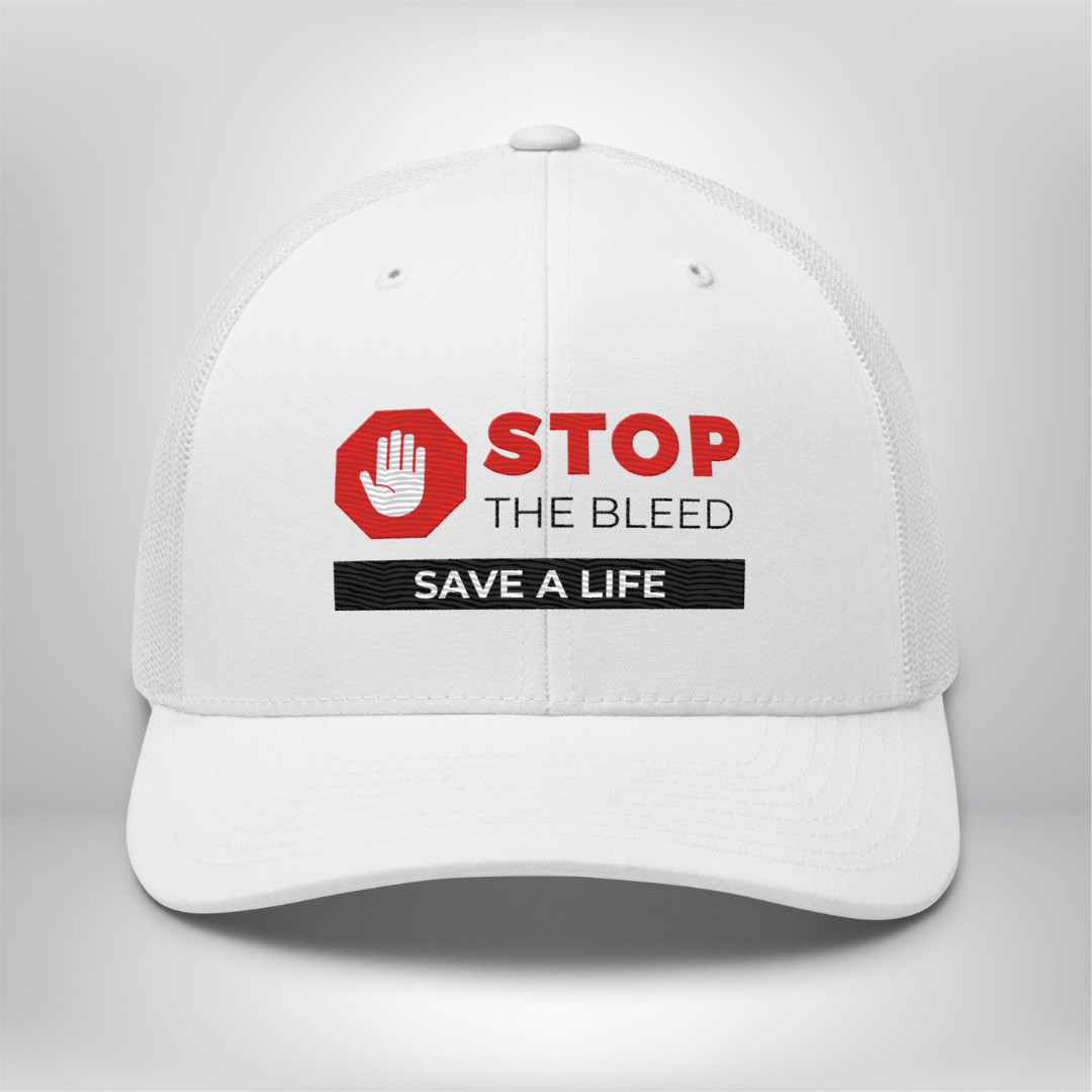 Boné Americano com Tela - Stop the Bleed