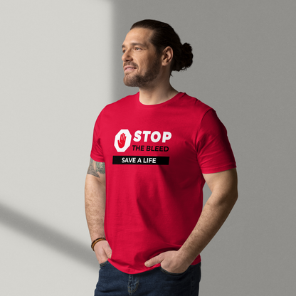 Camisa (Vermelha) - Stop the Bleed