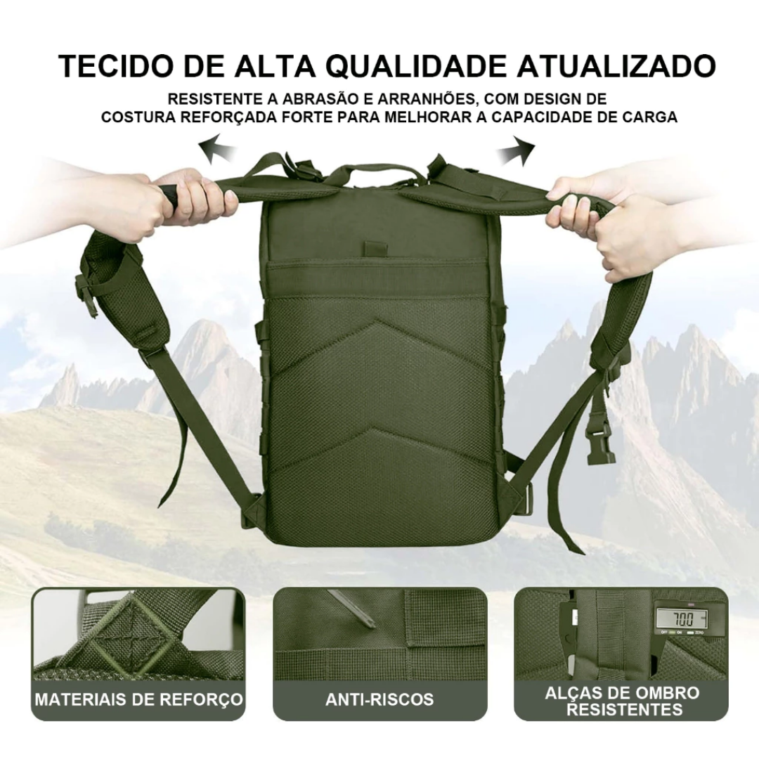 Mochila Militar Tática - 50 Litros