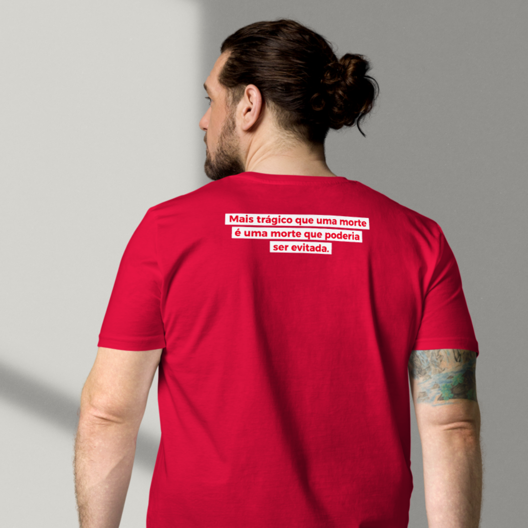 Camisa (Vermelha) - Stop the Bleed
